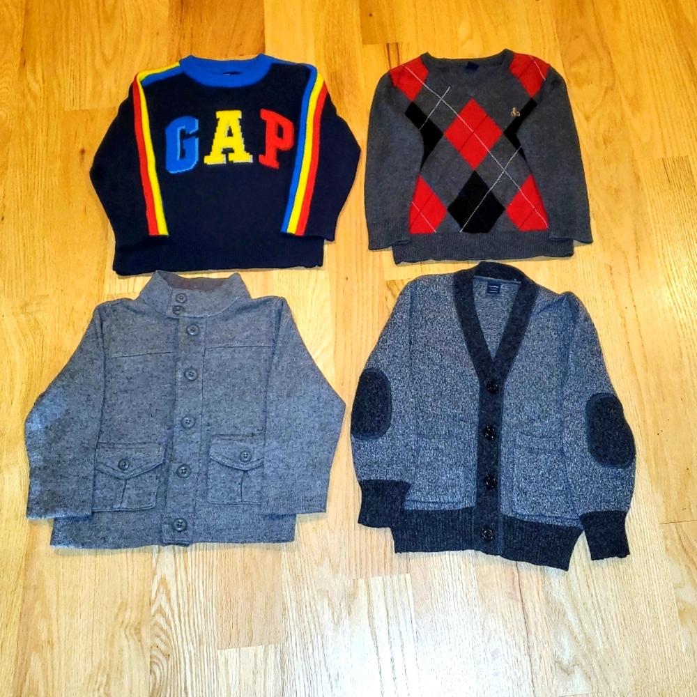 Baby Gap boys sweaters size 2t